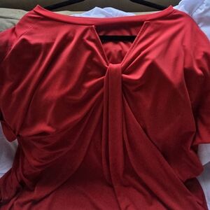 Cato Vibrant Red Blouse